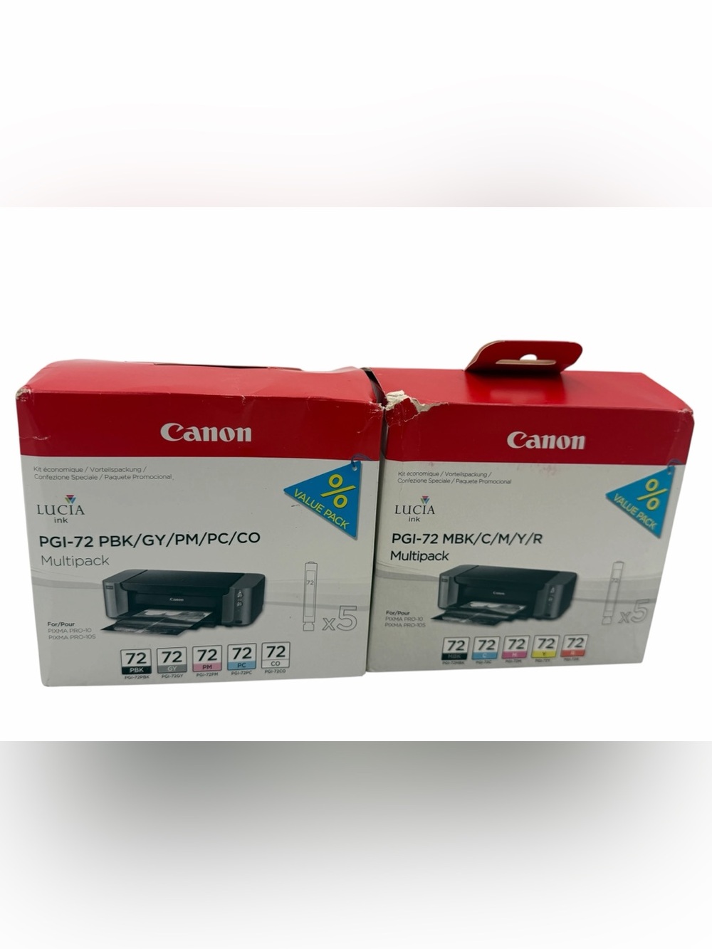 Canon PGI-72 10 Color Pack for PIXMA PRO-10 -BRAND NEW.
